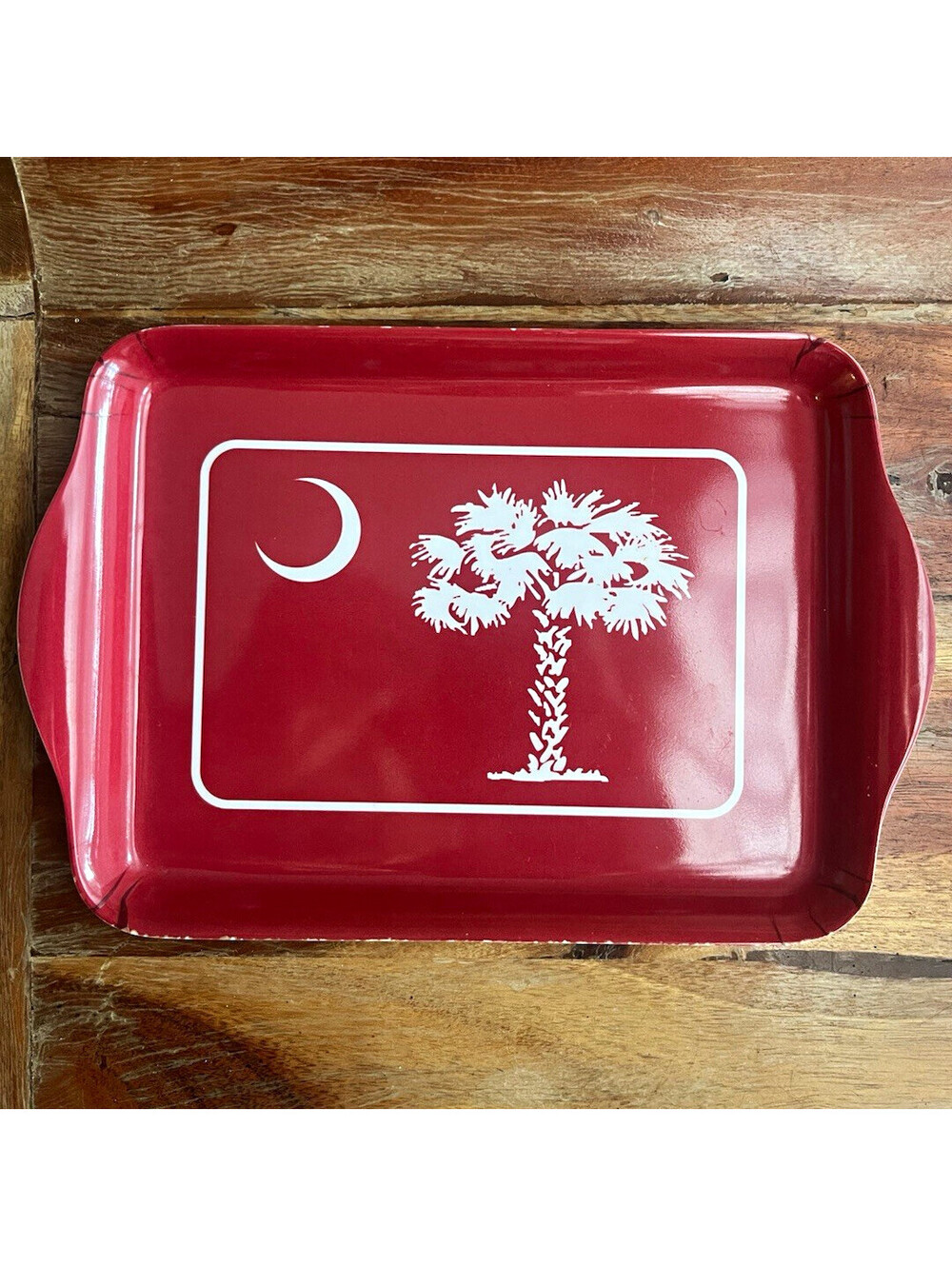 Dixie Crystal Plastic Small Tray, South Carolina, Myrtle Beach Vibe decor